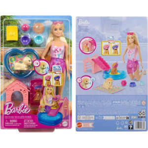 Barbie Family Festa Na Piscina C/cachorrinho-121214-36891