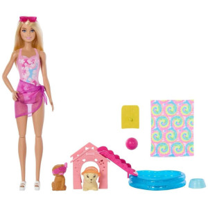 Barbie Family Festa Na Piscina C/cachorrinho-121214-82910