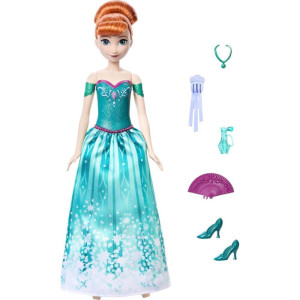 Boneca Disney Frozen Anna Spin E Reveal-121242-63364
