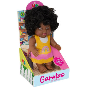 Boneca Milkinha Vinil 22cm Cab.crespo