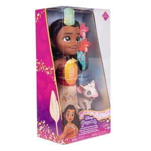 Boneca Princesas Disney Moana Musical C/ Acessórios 38,1cm-BR1936-82371