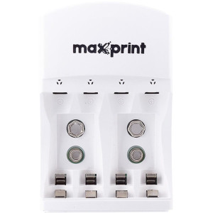 Carregador De Pilhas Bivolt P/pilhas Aa Aaa E 9v