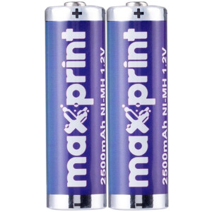 Pilha Recarregavel Pequena Aa 1,2v 2500mah