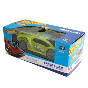 Hot Wheels Carro Roda Livre Speed Car Com Luz E Som 27cm-BR2086-83811