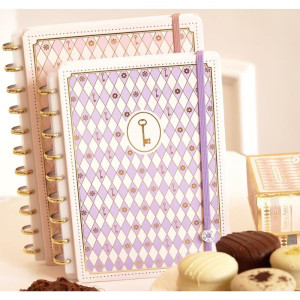Caderno Inteligente Medio Isa Akkari Purple Key 80fls-122621-28414