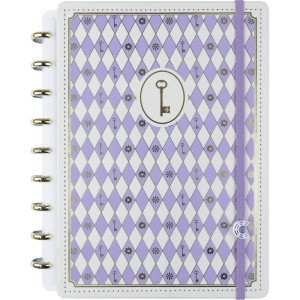Caderno Inteligente Medio Isa Akkari Purple Key 80fls