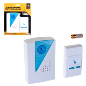 Campainha Retangular A Pilha-844182