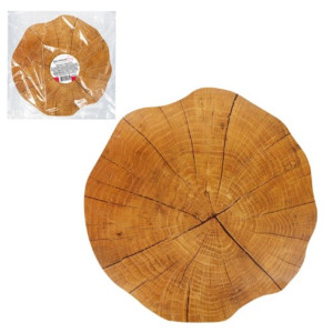 Descanso De Prato Redondo Wood 38 Cm