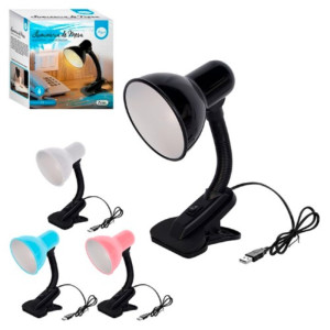 Luminária De Mesa Articulada Com Pegador E Usb 29 X 11 Cm-844018