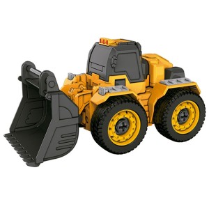 Megaformers Guardian - Robô Trator Amarelo 13cm-BR2023-86789