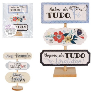 Placa Decorativa Com Dizeres 24 X 32 Cm-844053