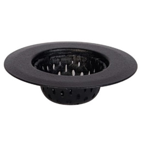 Ralo De Pia Modelo Premium Na Cor Preta 5 Cm