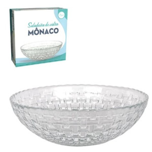 Tigela De Vidro Mônaco 21 Cm