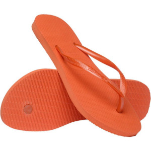Chinelo Havaianas Feminino Slim 35/6 Laranja Sunset-122648-84560