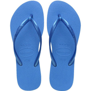 Chinelo Havaianas Feminino Slim 39/0 Azul Brilhante-122644-96433