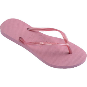Chinelo Havaianas Feminino Slim 39/0 Rosa Chiffon-122647-94392