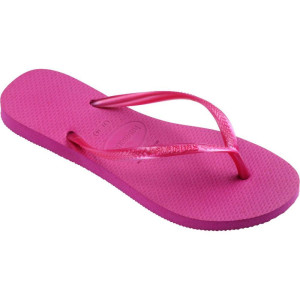 Chinelo Havaianas Feminino Slim 39/0 Rosa Gum-122641-24668