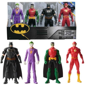 Boneco E Personagem Batman 15cm (s)