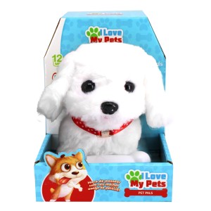 I Love My Pets - Pet Pals - Cachorrinho Branco 17,5cm-BR2120-14442