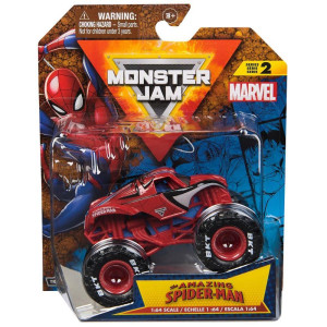 Carrinho Monst.jam Homem Aranha 1:64