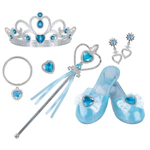 Princess Me - Conjunto De Acessórios Azul-BR2037-54616