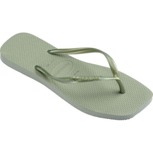 Chinelo Havaianas Feminino Slim Square 39/0 Smoke Green-122684-96521