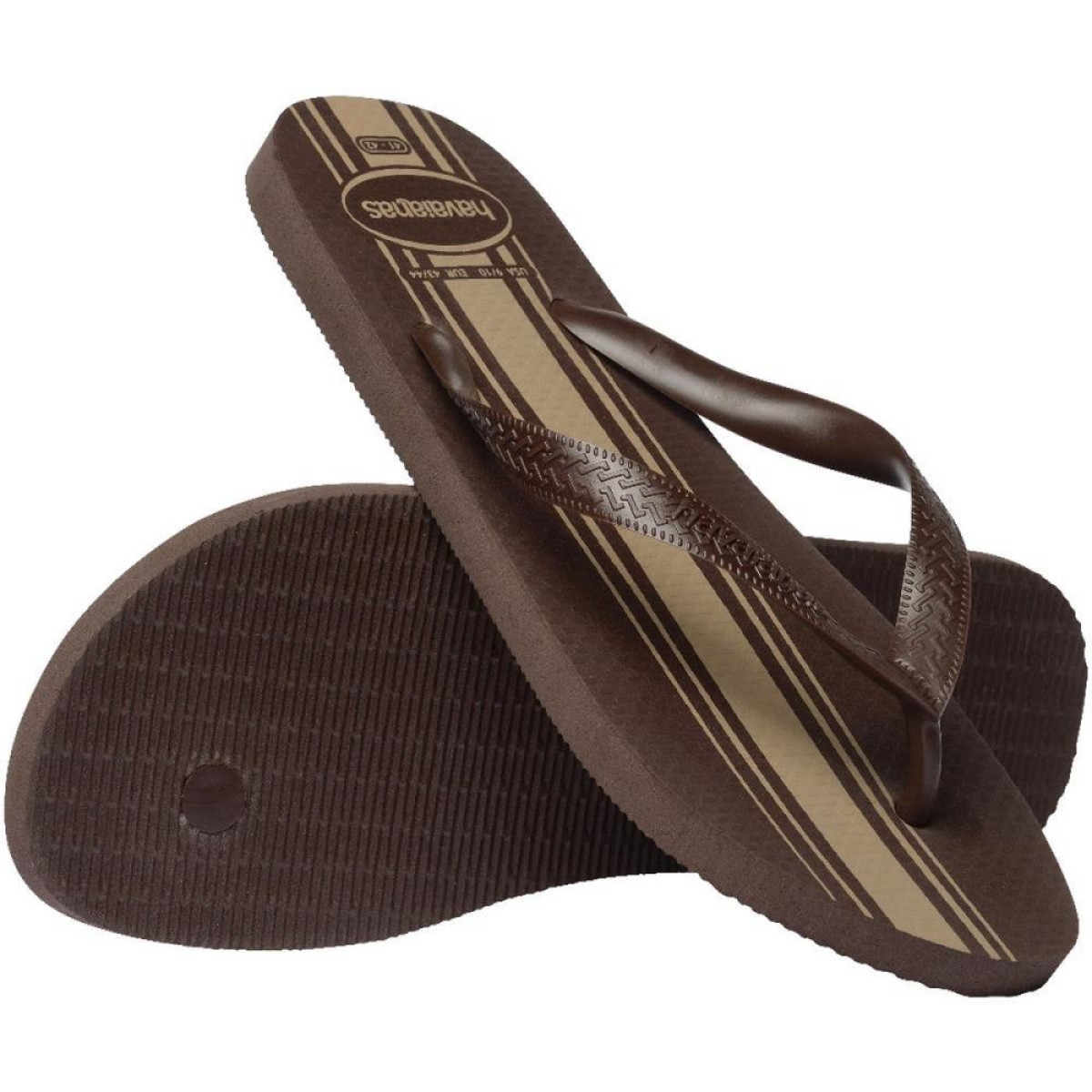 Chinelo Havaianas Masculino Color Essential 43/4 Cafe-123017-13119