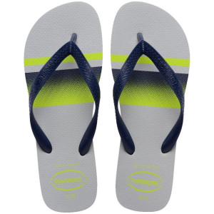Chinelo Havaianas Masculino Top Basic 43/4 Cinza/marinho