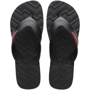 Chinelo Havaianas Masculino Track Waves 37/8 Preto
