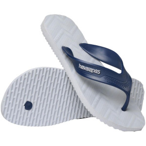 Chinelo Havaianas Masculino Track Waves 41/2 Cinza Gelo-123005-93486