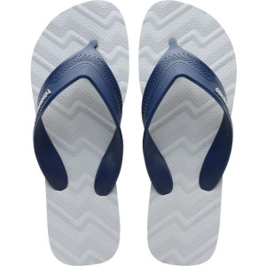 Chinelo Havaianas Masculino Track Waves 43/4 Cinza Gelo-123006-32728