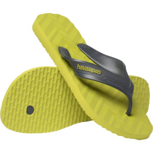 Chinelo Havaianas Masculino Track Waves 43/4 Wild Lime-122693-57093