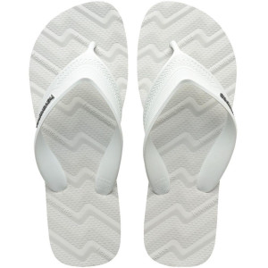 Chinelo Havaianas Masculino Track Waves 45/6 Branco