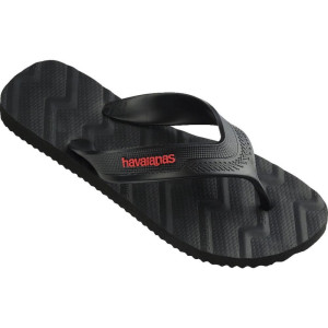 Chinelo Havaianas Masculino Track Waves 45/6 Preto-123003-81695