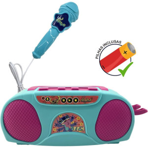Brinquedo Diverso Stitch Boom Box Karaoke Infan.-122854-63530