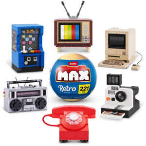 Brinquedo Para Montar Max Premium Retro 221pcs