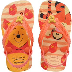 Chinelo Havaianas Infantil Baby Disney Classics 21 Laranj-123051-22166