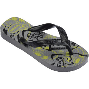 Chinelo Havaianas Infantil Kids Athletic 25/6 Cinza Aco-123059-83466