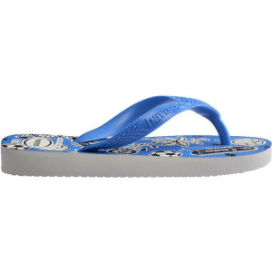 Chinelo Havaianas Infantil Kids Athletic 29/0 Branco/azul-123055-38744