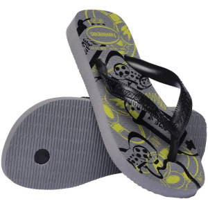 Chinelo Havaianas Infantil Kids Athletic 31/2 Cinza Aco-123062-62392