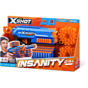 Lancador X-shot Insanity Maniac 24dardo-122870-54993