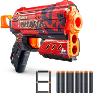 Lancador X-shot Skin Flux C/8 Dardos-122862-34308