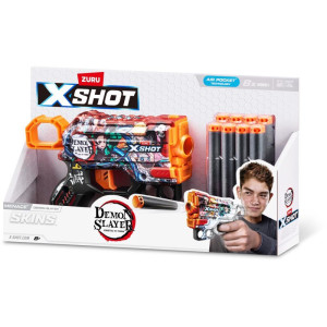 Lancador X-shot Skins Menace 8 Dardos-122871-90573