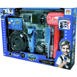 Brincando De Profissoes Kit Barbeiro Vip 10pecas-122954-30096