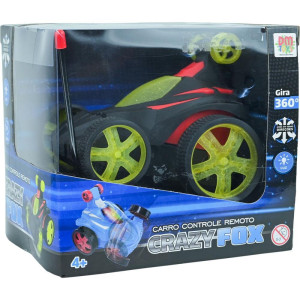 Carrinho Controle Remoto Crazy Fox S/fio 4funcoes-122944-70833