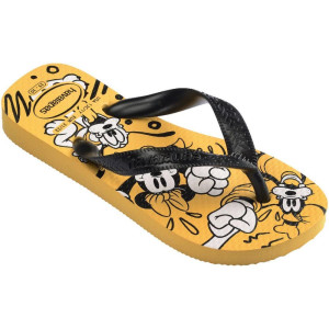 Chinelo Havaianas Infantil Kids Disney 27/8 Amarelo-123094-81395