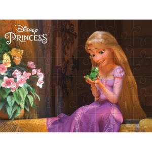 Quebra Cabeça 3d - Rapunzel Com 48 Peças-BR2033-50969