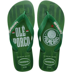 Chinelo Havaianas Masculino Top Palmeiras 43/4 Verde