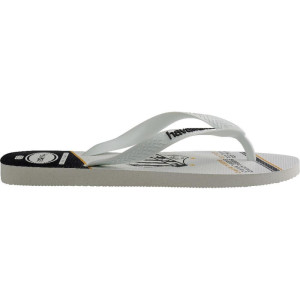 Chinelo Havaianas Masculino Top Santos 39/0 Branco-123114-73881