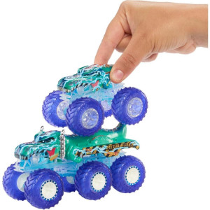 Hot Wheels Monster Trucks Energia Demolicao+reboque 1:64-121411-21842